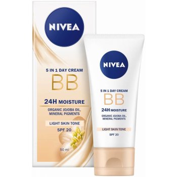 Nivea BB krém zkrášlující hydratační krém 5v1 light tón pleti 50 ml