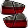 Angeleyes E90 zadné LED čierno červené