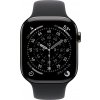Apple Watch Series 11 GPS + Cellular 42mm Slate Titanium Case with Black Sport Band - S/M, MF8R4WF/A