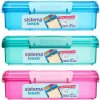 Sistema Delený desiatový box Lunch Snack Attack Duo s 2 oddelenými priehradkami 975 ml, mix