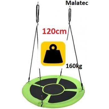 Malatec 10069 hojdacie kruh 120 cm zelená
