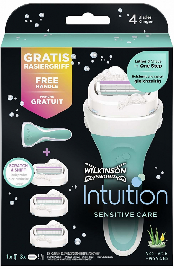 Wilkinson Sword Intuition Sensitive Care + 1 ks hlavice