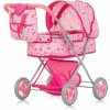 CHIPOLINO Hluboký kočárek pro panenky Dora Butterflies