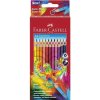 Farebné ceruzky, sada, trojhranný tvar, FABER-CASTELL 