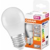 Osram LED žiarovka Retrofit Classic P40, E27, 4,9 W, 470 lm, 2700 K, opálová