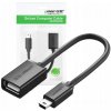 Ugreen 10383 Mini USB (M) to USB 2.0 (F) OTG, 0,1m, šedý
