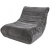Pohodlné kreslo do interiéru, tmavosivé (100405382)