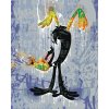 Zuty - Kačer daffy graffiti (looney tunes), 40×50 cm, bez rámu a bez vypnutí plátna (8596530201489)