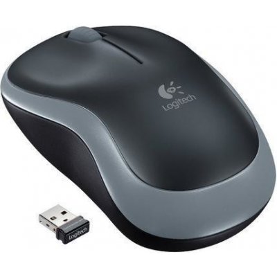 Logitech® M185 Wireless Mouse - SWIFT GREY - 2.4GHZ - N/A -