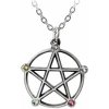 Alchemy Gothic Pentagram s príveskom Wicca P786