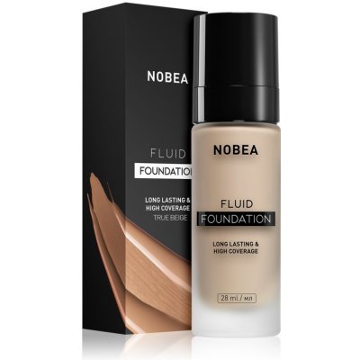 NOBEA Day-to-Day Fluid Foundation dlhotrvajúci make-up odtieň 06 True beige 28 ml