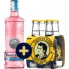 Puerto de Indias Strawberry Alcohol-Free + 4x Thomas Henry Tonic water (set 1 x 0.7 l, 1 x 0.8 l)
