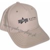 Alpha Industries ALPHA Cap šiltovka jet stream white Farba: béžová, Veľkosť: Unisex