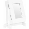 ModernHome FH-JC0120 Šperkovnica so zrkadlom 19,5 × 13,5 × 26,6 cm, biela