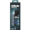 Gillette Mach3 hlavice do holiaceho strojčeka 8 ks + Sensitive gél na holenie 200 ml
