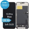 Displej Soft OLED pre iPhone 13 Pro Max - Dotykové sklo + Rám, DIAGNOSTIC