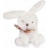 Doudou Plyšový zajačik so šatkou 12 cm