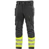 Canis CXS Kalhoty CXS NAOS HV do pasu, pánské, Hi-Vis, reflexní 102010081950 50 Černá/žlutá