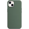 engaroGuard iPhone 13 mini Silicone Case s MagSafe - Eucalyptus design (zelený)
