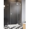 RADAWAY ESSENZA PRO WHITE KDJ 100cm pravé dvere do kombinácie / sprchový kút rohový, profil biely, sklo číre, 10097100-04-01R