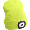 Extol Light Čiapka s čelovkou, USB, žltá 43194