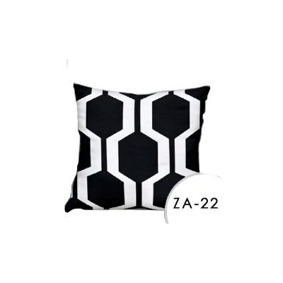 EmaHome so vzorom čierna/biela ZA-22 40 x 40 cm