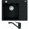 Franke CNG 611-62 TL/2 onyx s excentrom + Franke FC 9541.071 NOVARA PLUS onyx