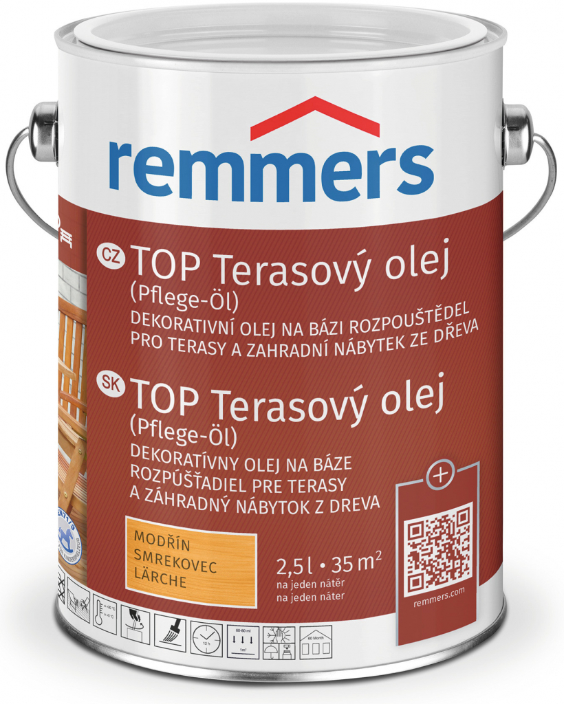 Remmers Top terasový olej 0,75 l Bezfarebný