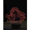Beling 3D lampa,Wonder Woman,7 farebná EP8