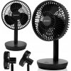 BEZDRÔTOVÝ STOLNÝ VENTILÁTOR STOJANOVÝ VENTILÁTOR BATÉRIA 4000MAH USB