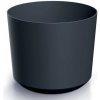 PROSPERPLAST Kvetináč TUBO 12,8cm antracit