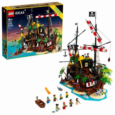 LEGO® Ideas 21322 Zátoka pirátov z lode Barakuda od 397,39 € - Heureka.sk