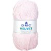 Priadza VELVET 100g, svetlo ružová - odtieň 005