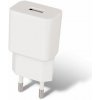 Sieťový nabíjací adaptér Setty, USB-A, 5V 2,4A, biely