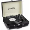 Fenton RP115C Retro gramofon s reproduktory a Bluetooth, černý