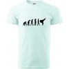 Karate Evolúcia - kop - Klasické pánske tričko vyššej gramáže - 3XL ( Frost )