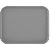 Polypropylénový tácka fast food, veľký, Cambro, sivý, Svetlo sivá, 355x457x(H)21mm