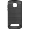Púzdro FORCELL CARBON pre LENOVO MOTO Z2 PLAY - čierne