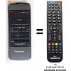 Predátor Panasonic RAK-RX314W, RAK-RX320W, RAK-RX309WM náhradný diaľkový ovládač iného vzhľadu