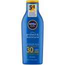 Prípravok na opaľovanie Nivea Sun Protect & Moisture opaľovacie mlieko SPF30 200 ml