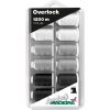 Sada overlockových nití Madeira Aerolock 125 12x1200 m Black&White