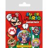Pyramid International Set odznakov Super Mario