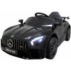 Elektrické autíčko na batérie R-sport Mercedes GTR-S čierne, diaľkovo ovládané