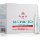Kallos Hair Botox Ampoule pre ženy - Hair Botox Ampoule Pro suché a poškozené vlasy 6 x 10 ml