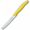 Victorinox nôž na paradajky žltý 6.7838, 11 cm (Nôž na paradajky 6.7838)