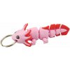 Prívesok na kľúče AXOLOTL Červená