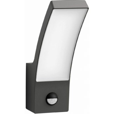 Philips SPLAY UltraEfficient vonkajšie nástenné svietidlo so senzorom LED 3,8 W 2700K, antracit