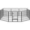 tectake 401717 ohrádka pre šteňatá 8-stranná - 80 cm