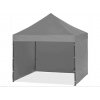 JAKS Nožnicový stan PREMIUM QUALITY šedý 3 m x 3 m