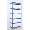 Biedrax Regál 60 x 60 x 240 cm modrý 6 políc
